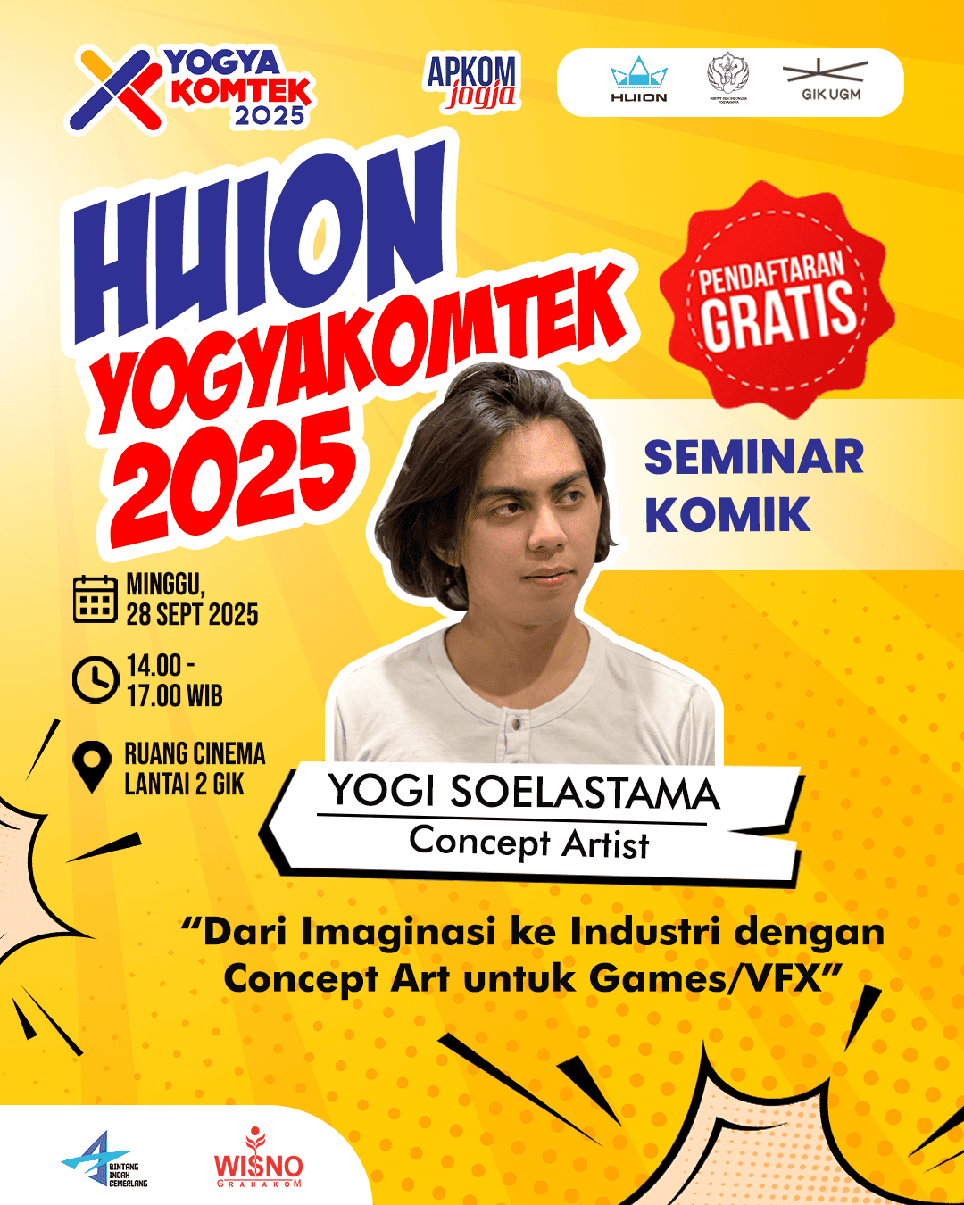Seminar Komik: Jadi Komikus Itu Harus Serius